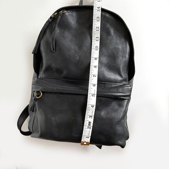 Madewell Lorimer Black Italian Leather Full Size Large 14\